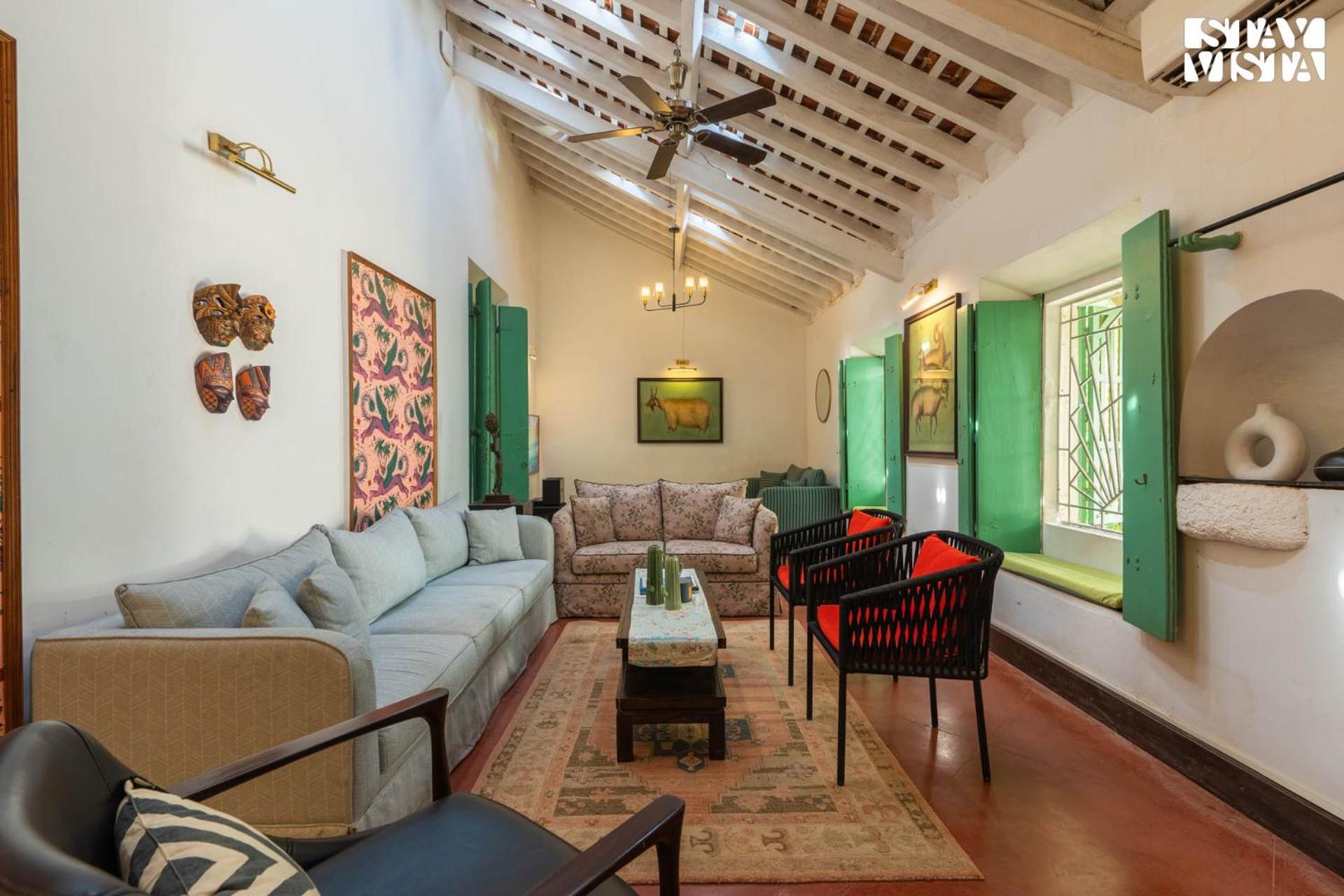 Stayvista At Amalia By Tellado With Pool, Wifi Assagao Ngoại thất bức ảnh