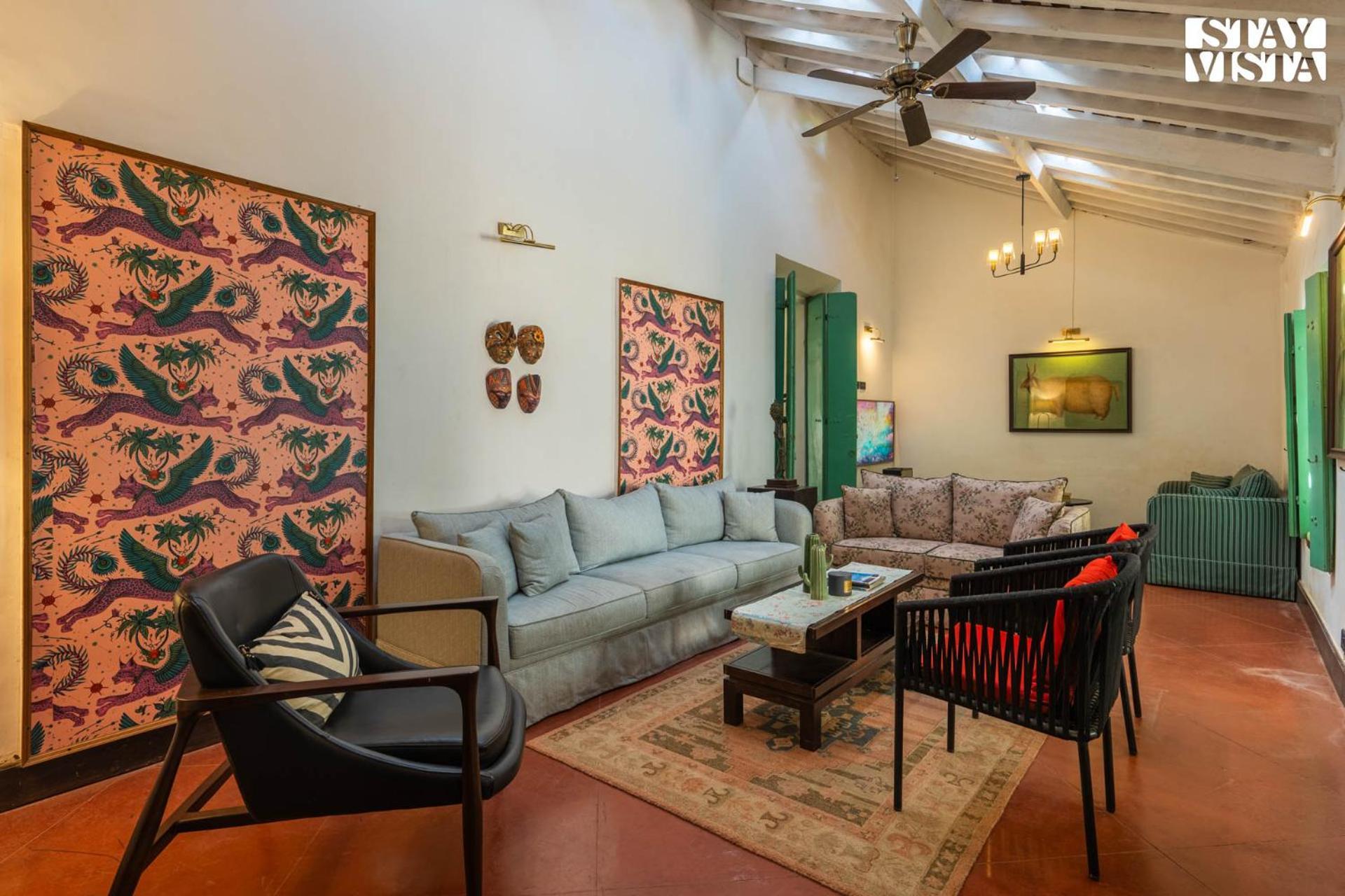 Stayvista At Amalia By Tellado With Pool, Wifi Assagao Ngoại thất bức ảnh