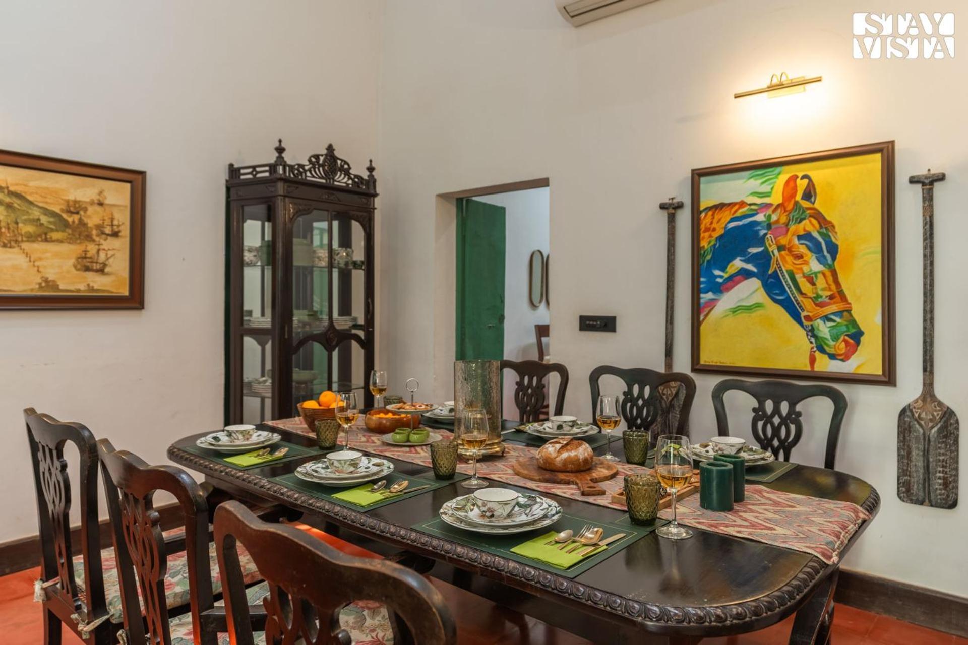 Stayvista At Amalia By Tellado With Pool, Wifi Assagao Ngoại thất bức ảnh