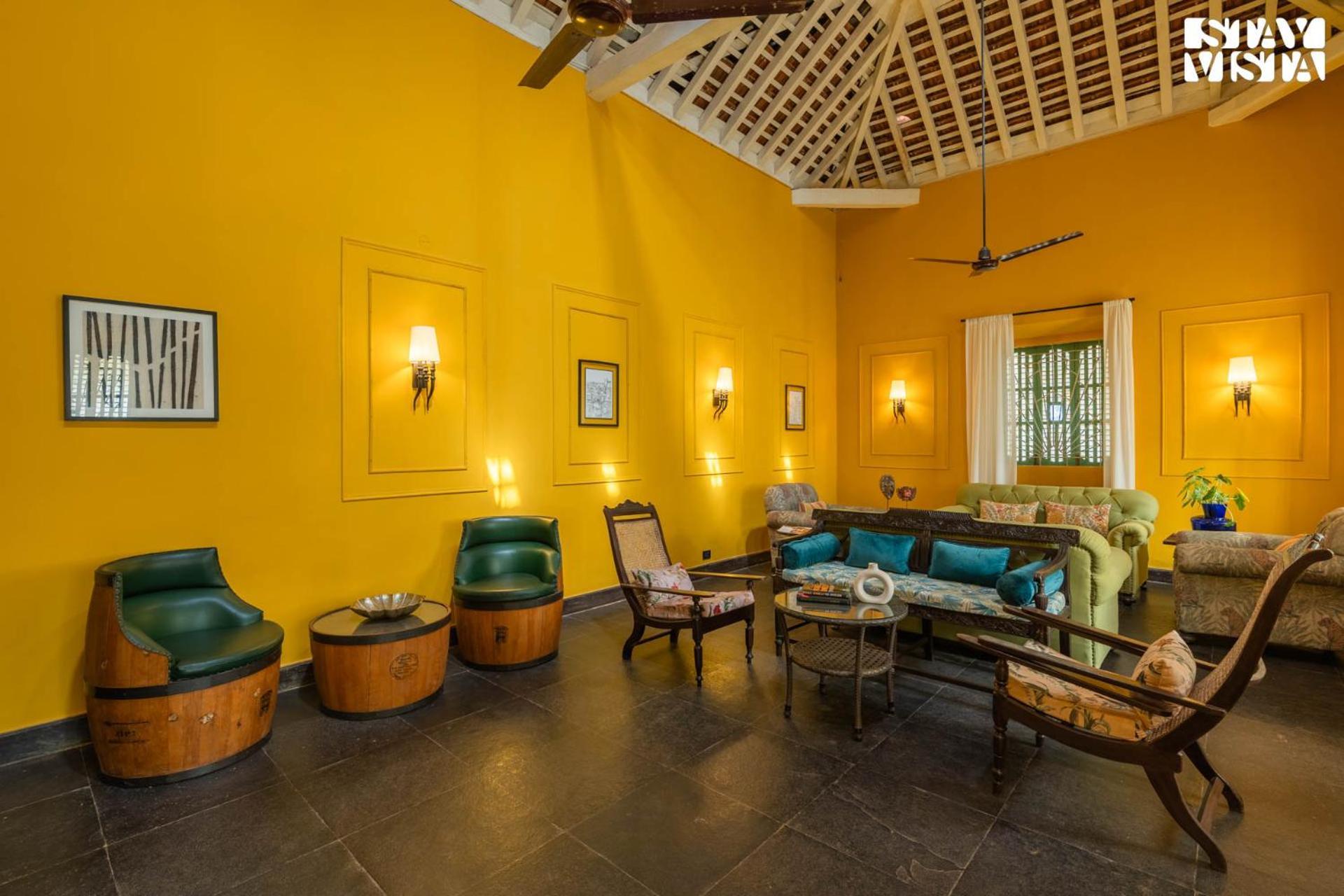 Stayvista At Amalia By Tellado With Pool, Wifi Assagao Ngoại thất bức ảnh