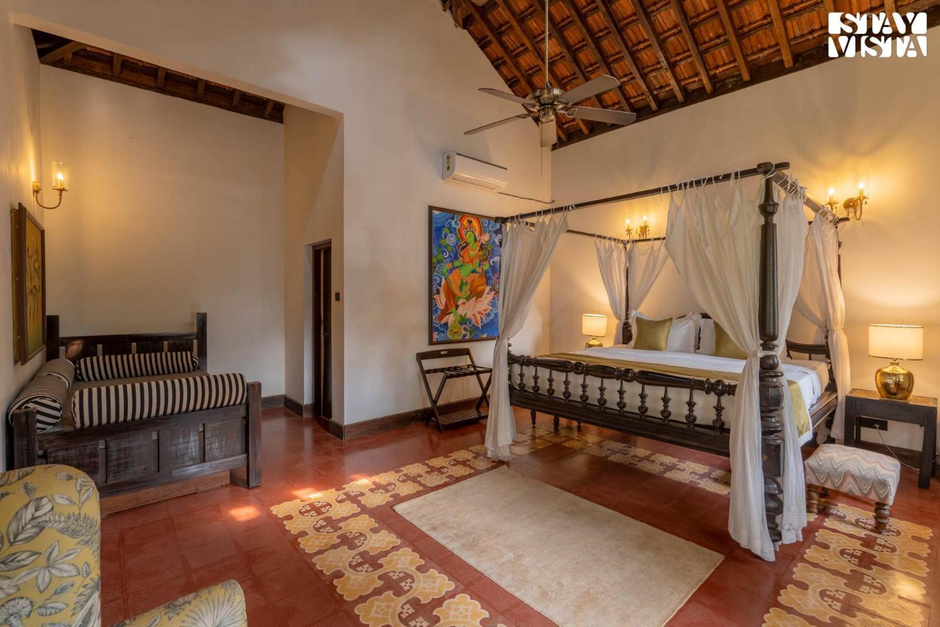 Stayvista At Amalia By Tellado With Pool, Wifi Assagao Ngoại thất bức ảnh