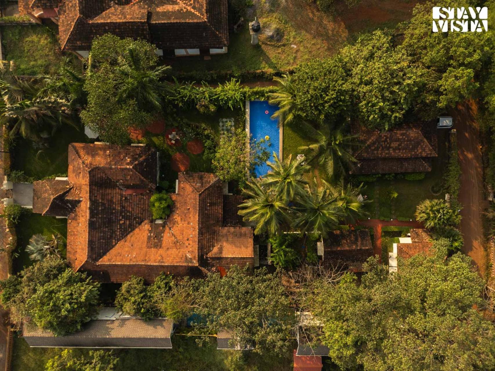 Stayvista At Amalia By Tellado With Pool, Wifi Assagao Ngoại thất bức ảnh